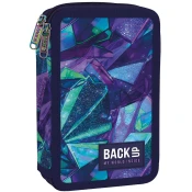 Pernica s priborom Back Up DW - Purple Crystals, s 2 zatvaraca