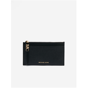 Michael Kors Card Case Black Womens Leather Card Case - Ladies