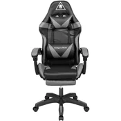 Igralni stol Kruger & Matz GX-150 črn/siv (5901890068611)