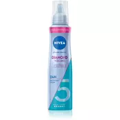 NIVEA Diamond Volume penasti utrjevalec za lase za volumen in sijaj 150 ml