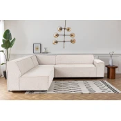 Atelier del Sofa Ugaona garnitura 240x70x265cm Svetlobraon