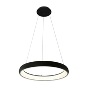 Azzardo AZ5060 - LED Zatemnitveni lestenec na vrvici ANTONIO LED/32W/230V črna + + Daljinski upravljalnik
