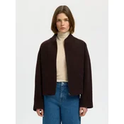 SELECTED Prehodna jakna SLWJacqueline temno rjava