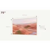 TV 75 TCL NXT FRAME 75A300W, Google TV