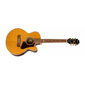 EPIPHONE ELEKTRO AKUSTIČNA KITARA J-200 EC Studio Parlor - Vintage Natural