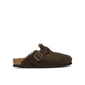 Birkenstock Natikači Boston Fur 1020529 Rjava