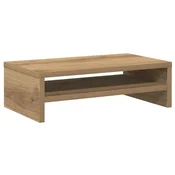 Vidaxl Stojalo za monitor Artisan Oak 42x24x13 cm iz inženirskega lesa