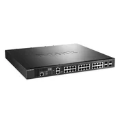 D-Link DXS-3400-24TC mrežni prekidac Upravljano L3 Gigabit Ethernet (10/100/1000) Crno