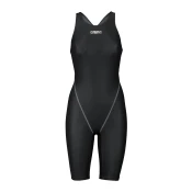 ARENA Športne enodelne kopalke POWERSKIN ST NEXT OB svetlo siva/črna