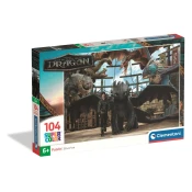 Clementoni - Puzzle Kako izuriti svojega zmaja - 100 kosov