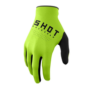 Rukavica za motocross Shot Raw Black-Fluo Green rasprodaja