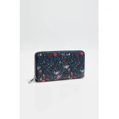 Marisse Womens Wallet L-Po-4600 Navy