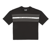 Emporio Armani EA7 TRAIN LOGO SERIES TEE EXTENDED LOGO Črna