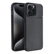 OEM Ohišje za iPhone 15 PRO MAX Carbon Premium, črno