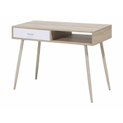 Pisalna miza Berwyn 154 S predali, 76x100x48cm, Bela, Svetla les