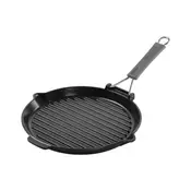 Cast iron grill pan, 27 cm, Black - Staub