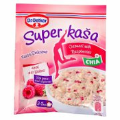 SUPER OVSENA KAŠA Z MALINO IN CHIA SEMENI, DR. OETKER, 50 G