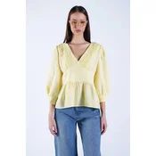 Trend Alacati Stili Ženska bluza Alc-X15133, Žuta