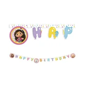 Procos Banner Happy Birthday - Gabbys Dollhouse