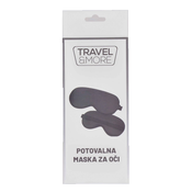 POTOVALNA PREVEZA ZA OČI ČRNA TRAVEL AND MORE