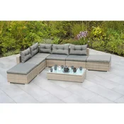Gardenson Lounge Garnitura Vilemanzano, Sestavljivo, Blazine