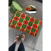 Conceptum Hypnose Mat Coco Red Asteraceae, 40 x 60 cm