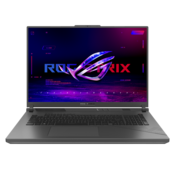Asus Gaming laptop ROG Strix G18 G814JVR-N6021, Intel Core i9 14900HX, RTX 4070 8GB, 32GB/1TB, 18, 2560x1600, IPS, 240Hz, Sivi