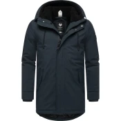 Ragwear Zimski plašč ultra mornarsko modra