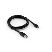 SBOX kabel USB 3.1 A-C 1,5m črn