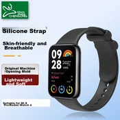 Chensong Zamenska narukvica za pametni sat za Redmi Watch 6/5/4, Crna