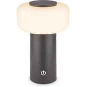 BRILONER LED namizna svetilka, brezžična, IP44, solarna, dotik, CCT