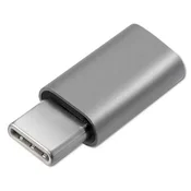 Qoltec adapter USB-C 3.1 | Micro USB | MHL | aluminij