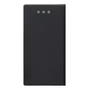 ELEKTRO SMART DESIGN LINE mehanicki modul 1/2 za jednopolni prekidac s fluorescentnom indikacijom, crni DL-86-1/21G1W-BK