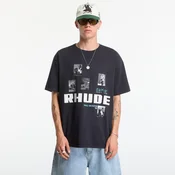 Majice Rhude Winter 91 Rallye Tee Vintage Black/ White/ Blue M