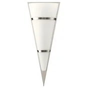 EGLO 87791 - Zidno svetlo PASCAL 1 1xE14/60W belo / nerdajuci celik