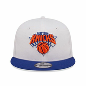 NBA NEW YORK KNICKS CROWN TEAM 9FIFTY SNAPBACK CAP WHITE