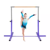 Northix Nastavljiva gimnastična palica za otroke, 85-145 cm, vijolična