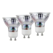 Müller-Licht Müller Licht LED reflektor, komplet 3 GU10 4,5 W 2.700 K prozoren