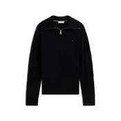 TOMMY HILFIGER Pulover črna