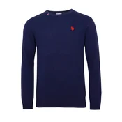 U.S. POLO ASSN. Pulover  temno modra / rdeča