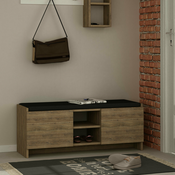 Omarica za čevlje Kailua 1047 (Temen hrast) Temen hrast, 110x43x37cm, Iverna plošča