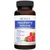 Raspberry Ketone, 750 mg, 60 kapsula, Biovea