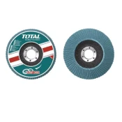 TOTAL Lamelni brusni disk 115mm za metal, P40, zirconium