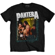 Pantera Majica Barbed Unisex Black XL