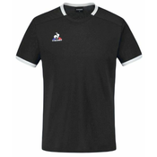 Muška majica Le Coq Sportif Tennis T-Shirt Short Sleeve N°5 M - Crni