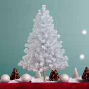Novogodišnja dekoracija bela božićna jelka 210cm ( 71019 )