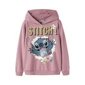 NAME IT Majica NKFJYNDA STITCH kit / mornarska / lila / bela
