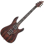 Schecter C-1 Exotic Ebony NS Natural Satin Elektricna gitara (Skoro novo)
