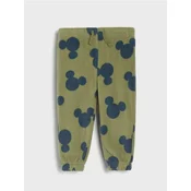 Sinsay - Pantalone s uzorkom Mickey - svetlo maslinasta