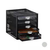 Northix Odlagalna miza A4 s 5 predali elegantna trpežna